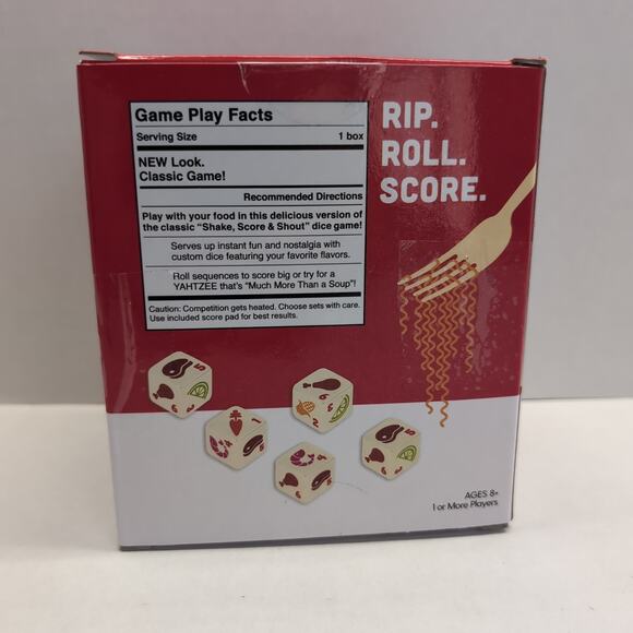 Yahtzee Cup of Noodles Dice Game Family Fun - Picture 4 of 15